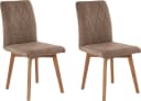 OTTO HOME Esszimmerstuhl Brest Polyester Eiche geölt Bild 2