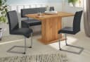 OTTO HOME Sitzbank Charissa Schwarz Kunstleder mit Lehne Bild 1