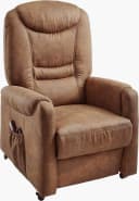 sit&more TV-Sessel Morten Größe M mit Motor und Aufstehhilfe Cognac Bild 4