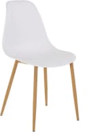 OTTO HOME Miller Essgruppe Weiß Glastisch 4 Stühle Modern Bild 5