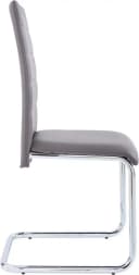 OTTO HOME Adora Freischwinger Braun Silber Kunstleder Bild 5