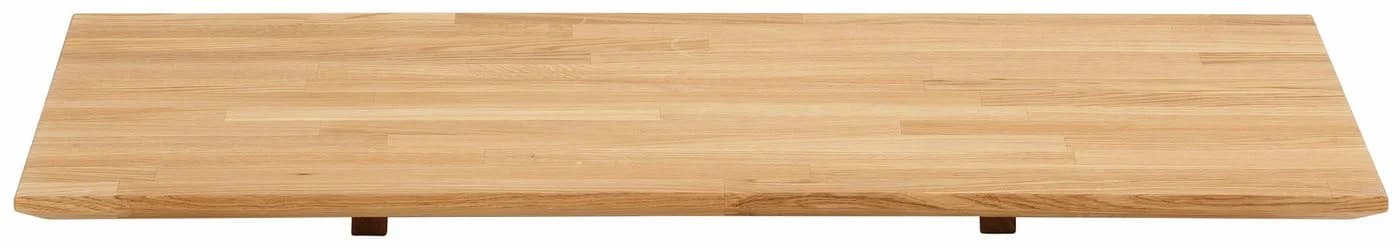 OTTO HOME Ansteckplatte Lake Eiche Braun Massivholz