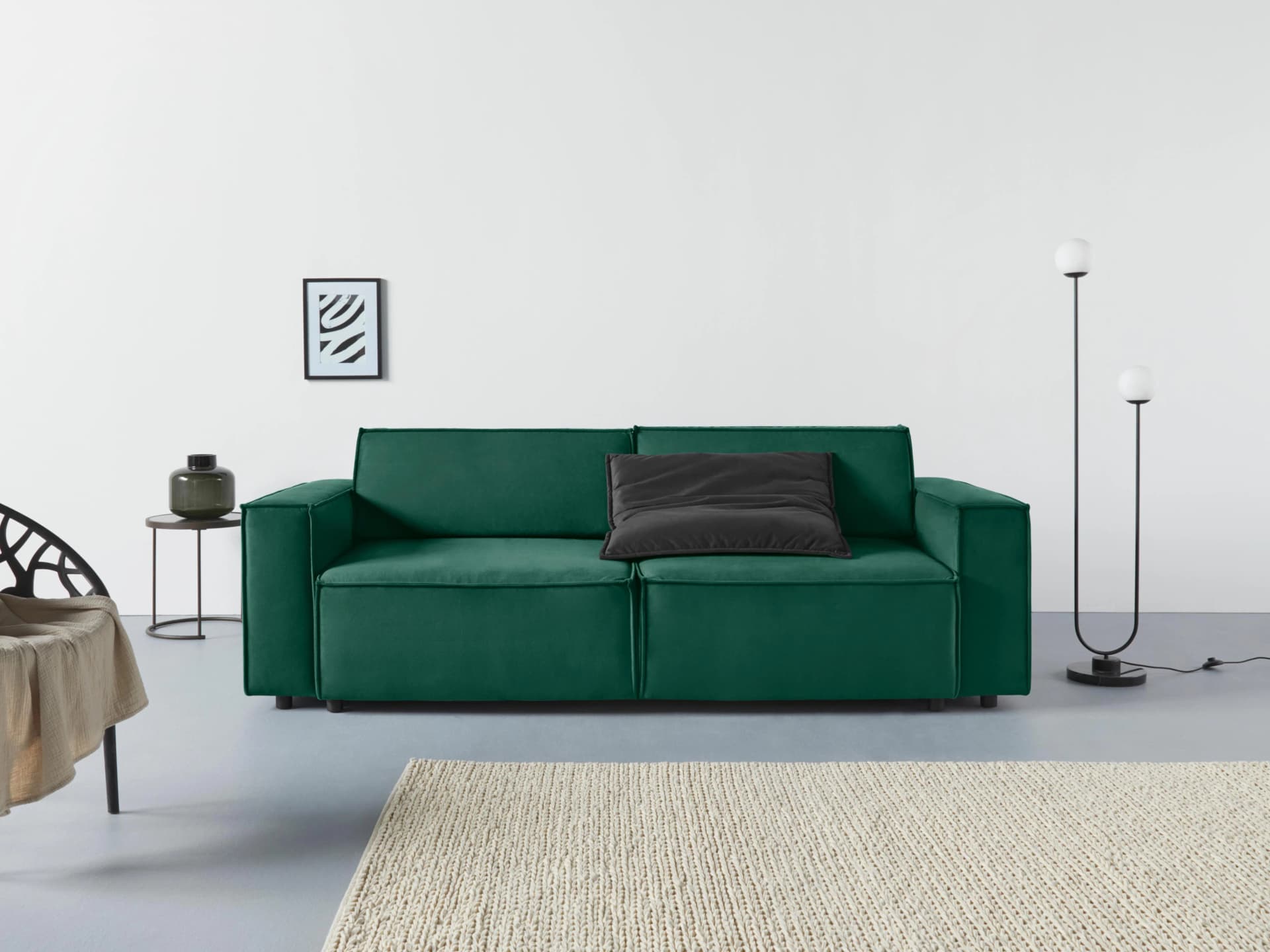 Schlafsofa HOME AFFAIRE Marva mit Bettkasten und Bettfunktion