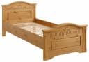 OTTO HOME Massivholzbett Graz Landhausstil Beige Gelaugt Geölt Bild 1