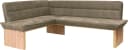 OTTO HOME Eckbankgruppe Beluna 4-tlg. Cappuccino Microfaser Bild 1