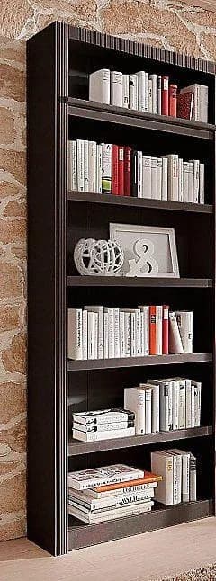 OTTO HOME Anbauregal Bergen Dunkelbraun Massivholz Kiefer