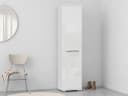 OTTO HOME Piano Garderobenschrank Weiß Hochglanz Soft-Close Bild 4