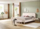 Bank HOME AFFAIRE Amrum Beige Strukturstoff 120cm Bild 4