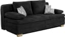 Jockenhöfer Schlafsofa Lincoln Grau mit Bettkasten und Topper Bild 3