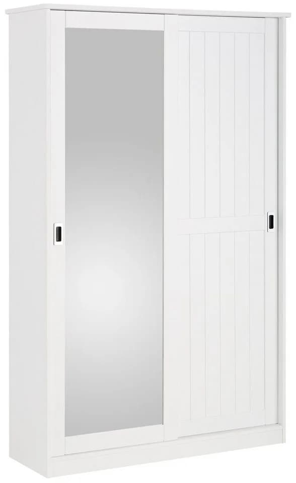 Home affaire Garderobenschrank Nekso Weiß mit Spiegel - Bild 2