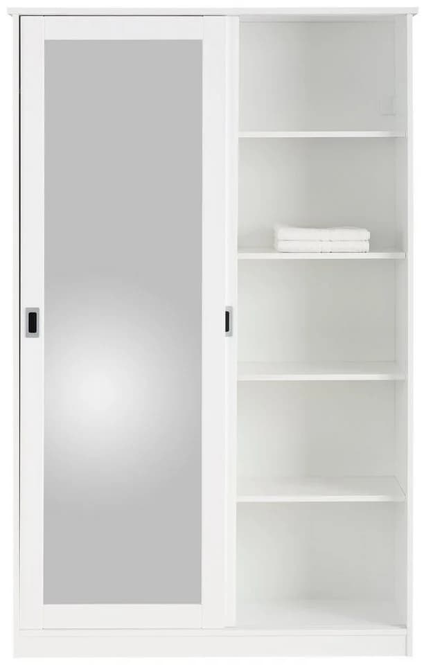 Home affaire Garderobenschrank Nekso Weiß mit Spiegel - Bild 5