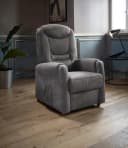 sit&more TV-Sessel Morten Grau Größe L mit Motor und Aufstehhilfe Bild 1