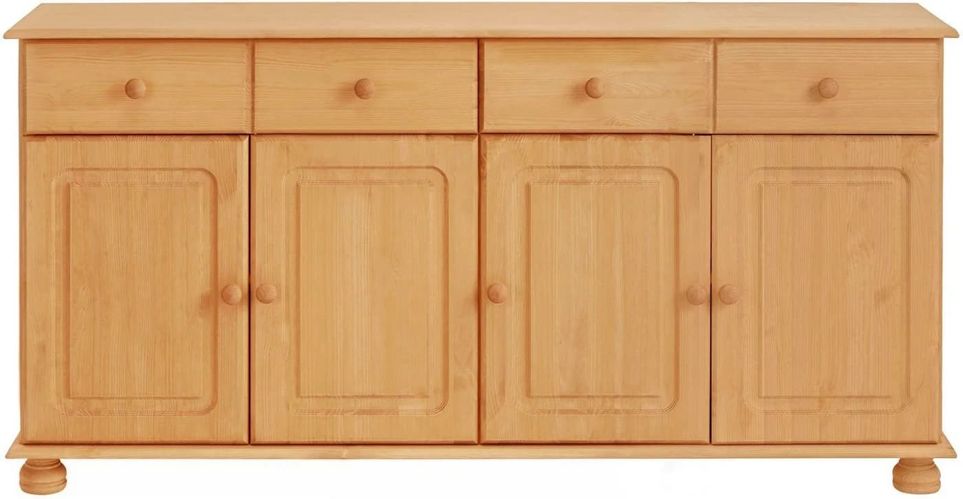 OTTO HOME Sideboard Mette Beige Natur Gebeizt Gewachst Landhausstil - Bild 2