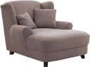 HOME AFFAIRE XXL-Sessel Oase Taupe Luxus-Microfaser Bild 3