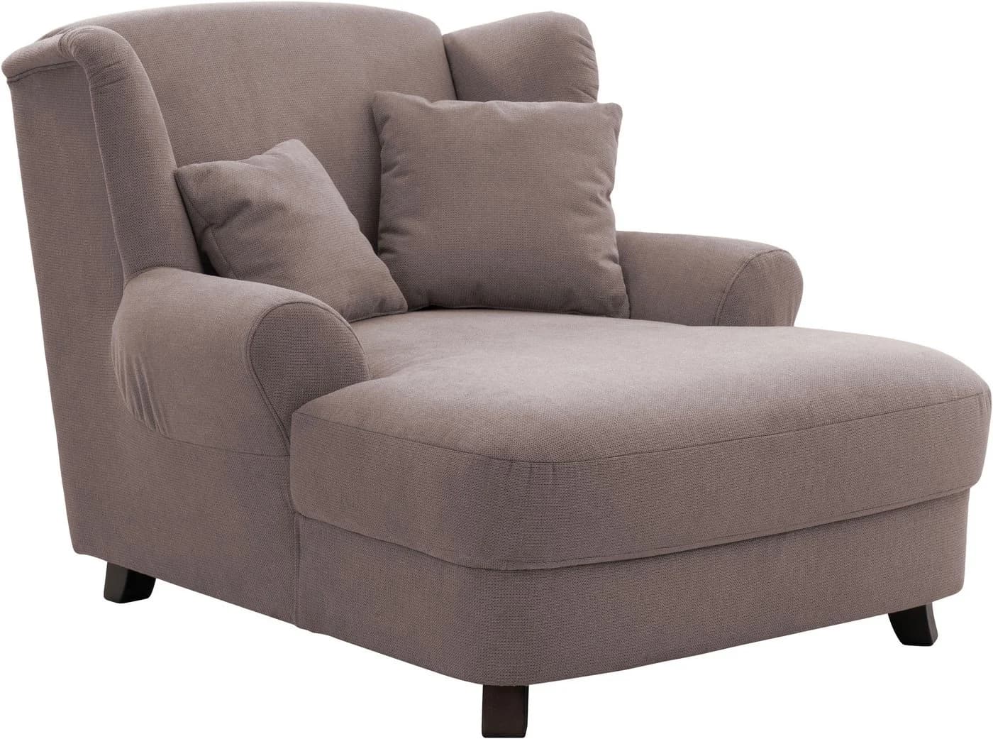 HOME AFFAIRE XXL-Sessel Oase Taupe Luxus-Microfaser - Bild 3