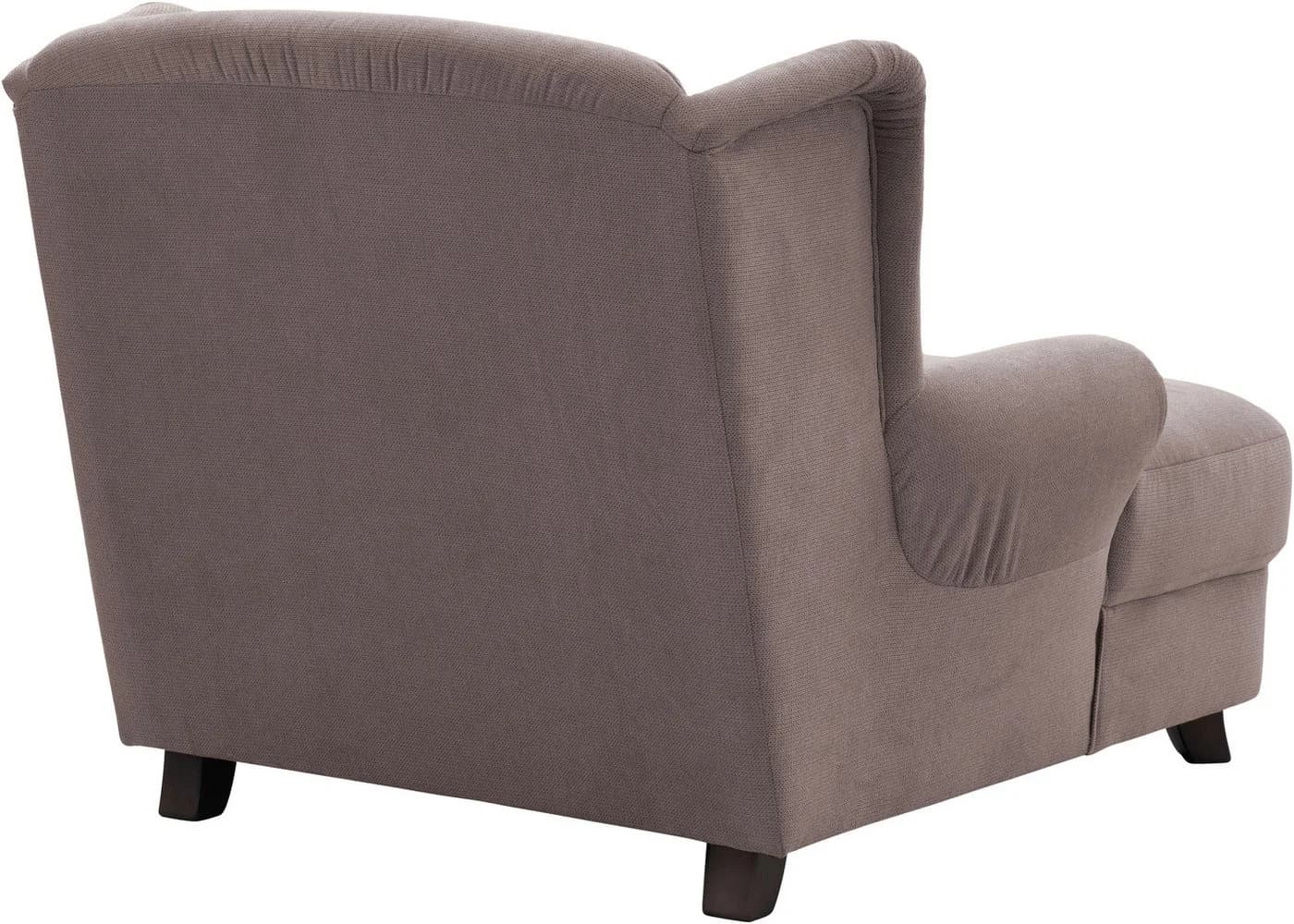 HOME AFFAIRE XXL-Sessel Oase Taupe Luxus-Microfaser - Bild 4