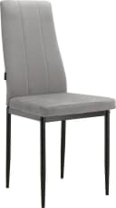 OTTO HOME Esszimmerstuhl Remus Grau Schwarz Samtvelours Bild 1
