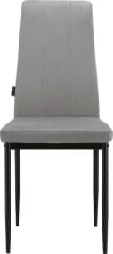 OTTO HOME Esszimmerstuhl Remus Grau Schwarz Samtvelours Bild 3