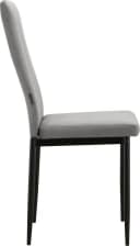 OTTO HOME Esszimmerstuhl Remus Grau Schwarz Samtvelours Bild 5