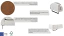 HOME AFFAIRE Pinto 2-Sitzer Sofa Cognac Microfaser Lederoptik Bild 4