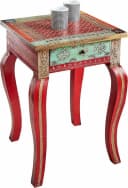 Beistelltisch OTTO HOME Bunt Handbemalt Mangoholz Bild 2