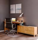 Schreibtisch HOME AFFAIRE Luven Massivholz Natur Bild 1