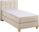 HOME AFFAIRE Boxspringbett Moulay Beige mit Topper Bild 1