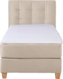 HOME AFFAIRE Boxspringbett Moulay Beige mit Topper Bild 3