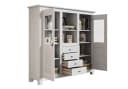 Buffet OTTO HOME Rauna Weiß Massivholz mit Glaseinsätzen Bild 5