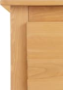 OTTO HOME Bertram Garderobenschrank Massivholz Beige mit Spiegeltür Bild 4