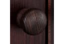 OTTO HOME Wohnwand Set 4-tlg. Dunkelbraun Massivholz Landhausstil Bild 5