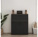 OTTO HOME Sekretär Moid Home-Office-Schreibtisch Braun Schwarz Graphit Bild 1