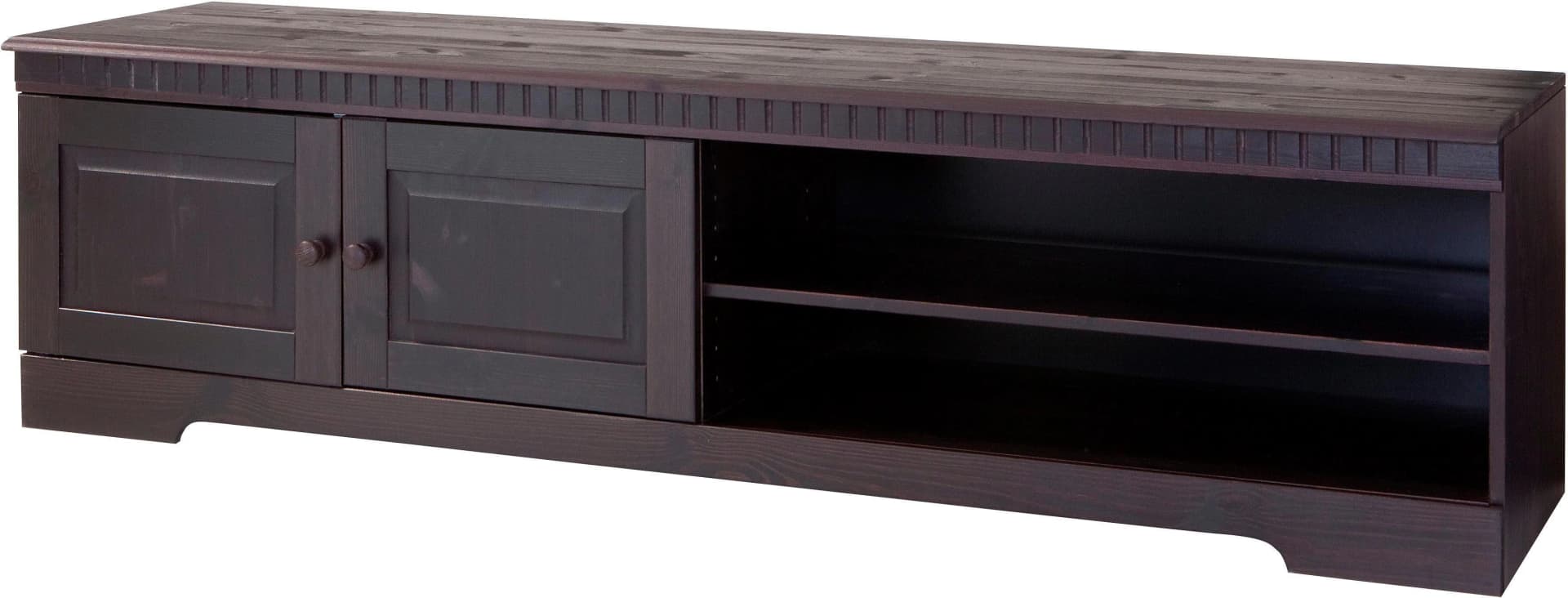 Home affaire Lowboard Cubrix, Kommode aus Massivholz, Breite 162 cm