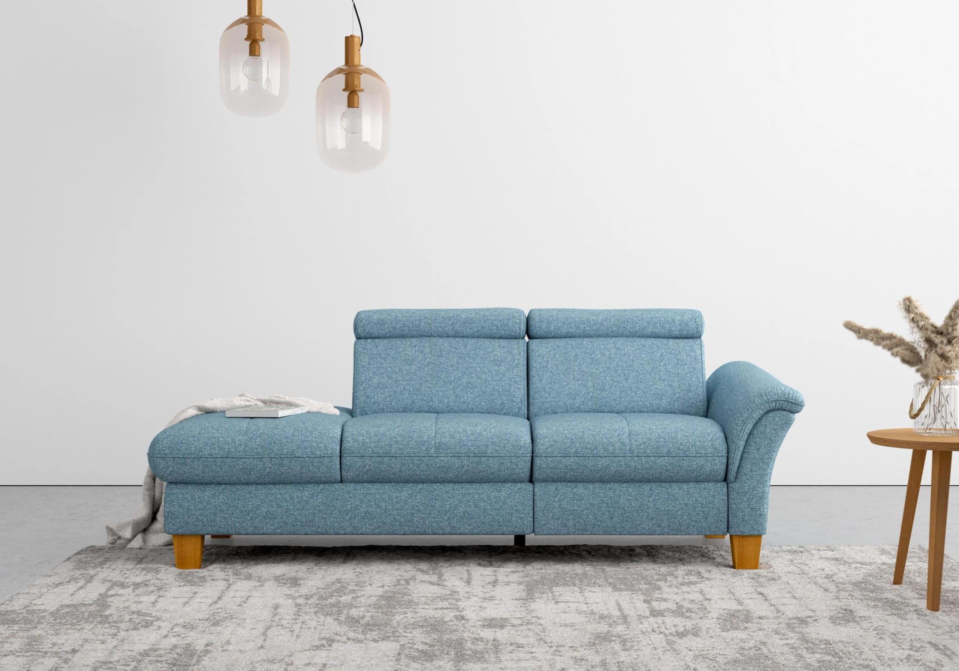 Home Affaire Recamiere Lindgren Eisblau 206cm