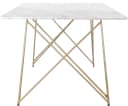 Esstisch Leonique Louie Marmor Optik Gold Modern Bild 1