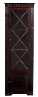 Vitrine OTTO HOME Lisa Braun Massivholz Glastürfront Bild 1