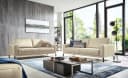 HOME AFFAIRE Apiro 2-Sitzer Sofa Dickleder Beige Bild 3