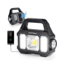 EASYmaxx Arbeitsleuchte LED COB Akku Solar USB-C Bild 1