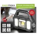 EASYmaxx Arbeitsleuchte LED COB Akku Solar USB-C Bild 2