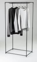 EASYmaxx Stoffschrank mit Reißverschluss und Kleiderstange Bild 3