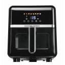 Gourmetmaxx Heißluftfritteuse Schwarz Silber 5L Bild 2