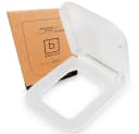 Benkstein WC-Sitz Duroplast eckig weiß Soft-Close Bild 1