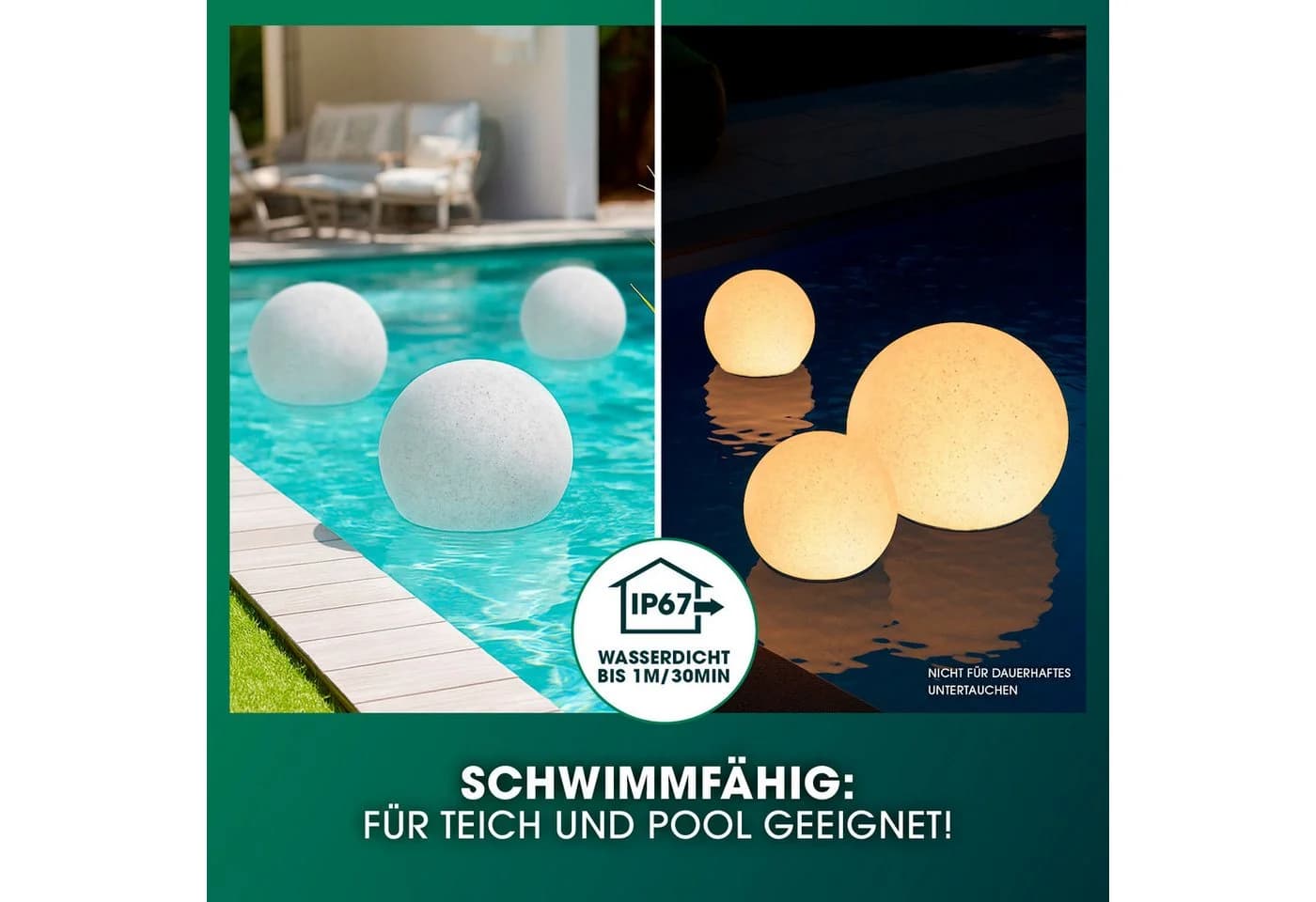 EASYmaxx LED Solarleuchte mit Farbwechsel und Fernbedienung - Bild 4