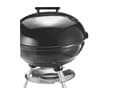 LANDMANN Holzkohlegrill Kugelgrill Ø 37 cm Schwarz mit Deckel Bild 1