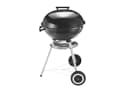 LANDMANN Holzkohlegrill Kugelgrill Ø 37 cm Schwarz mit Deckel Bild 2