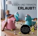 Lumaland Sitzsack Kinder Einhorn Kissen Rosa Grau Pflegeleicht Bild 5