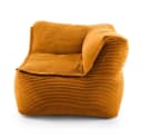 Lumaland Sitzsack Sofa Modular Cord Ecke rechts Gelb Bild 1