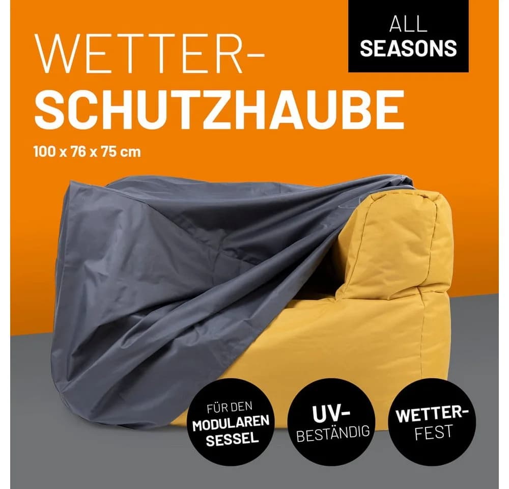 Lumaland Abdeckhaube Grau für Modulare Sessel