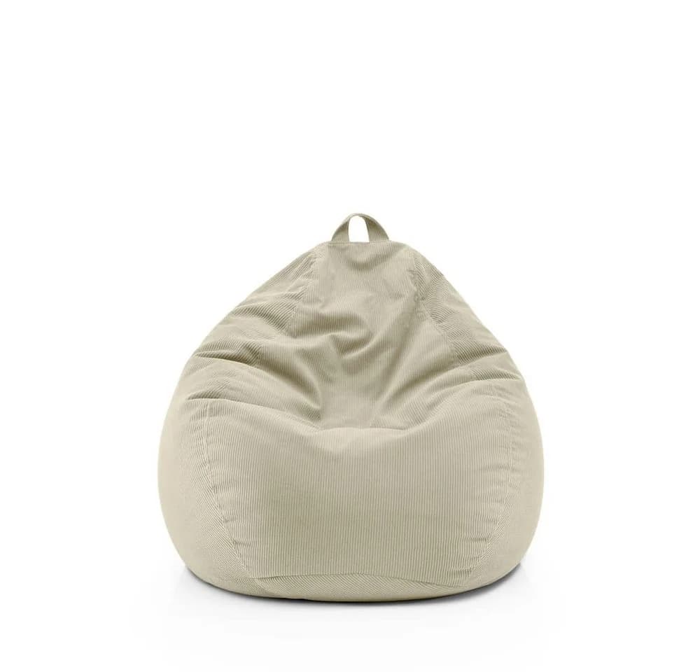 Lumaland Sitzsack Comfort Line Feincord Beige