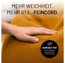 Lumaland Sitzsack Comfort Line Fein Cord Senfgelb Bild 5